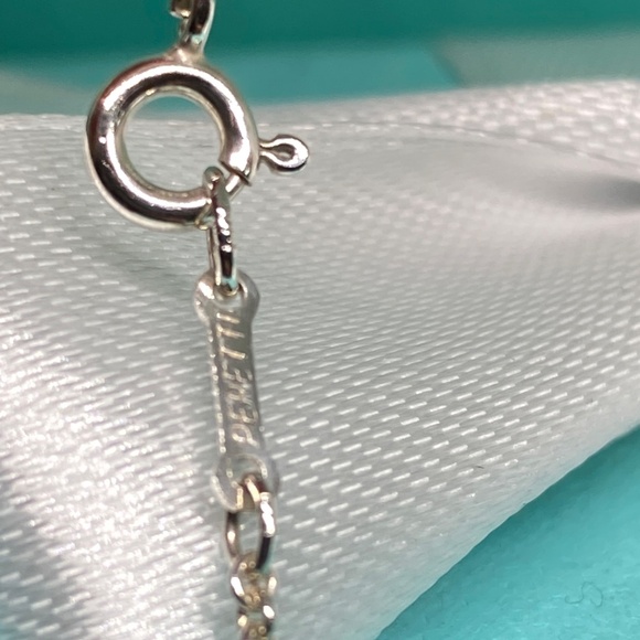 Tiffany & Co. Elsa Peretti Open Heart Necklace – 22mm 5.8g 16” - Picture 5 of 7